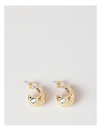 Small Drop Earring in Gold