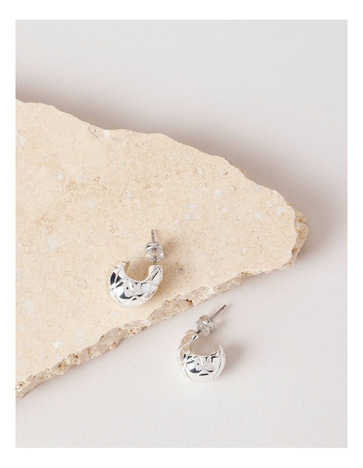 Small Drop Earring in Silver