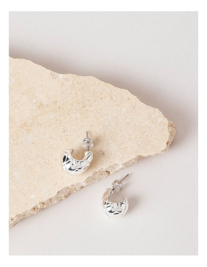 Small Drop Earring in Silver