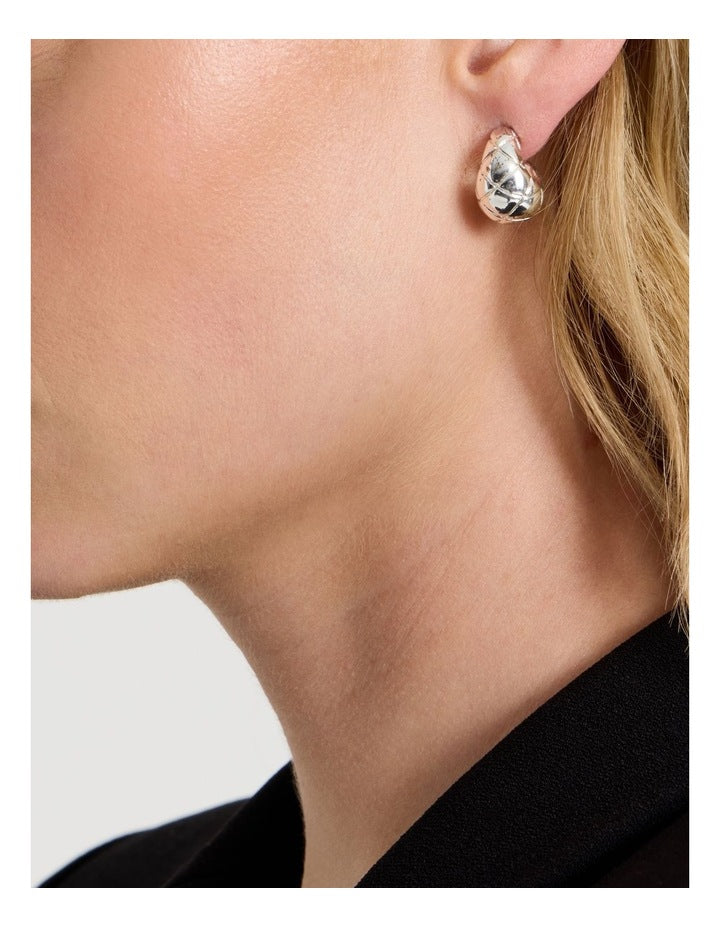 Small Drop Earring in Silver