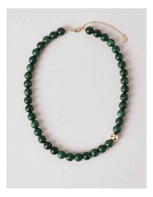Semi Precious Necklace in Green