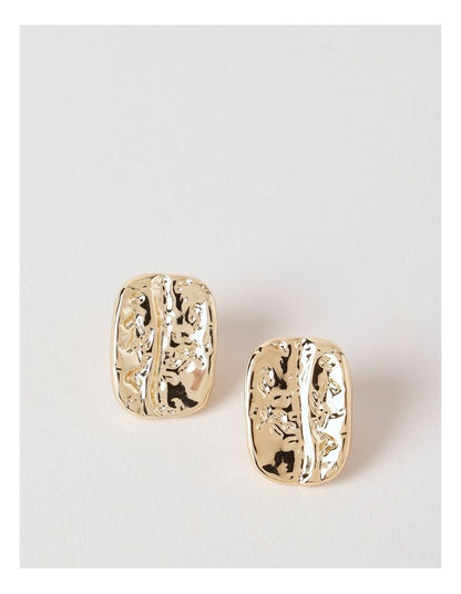 Curved Studs in Gold