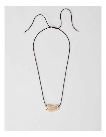 Textured Pendant in Gold