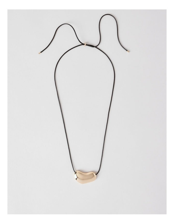 Textured Pendant in Gold