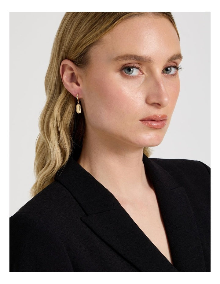 Drop Earrings in Gold