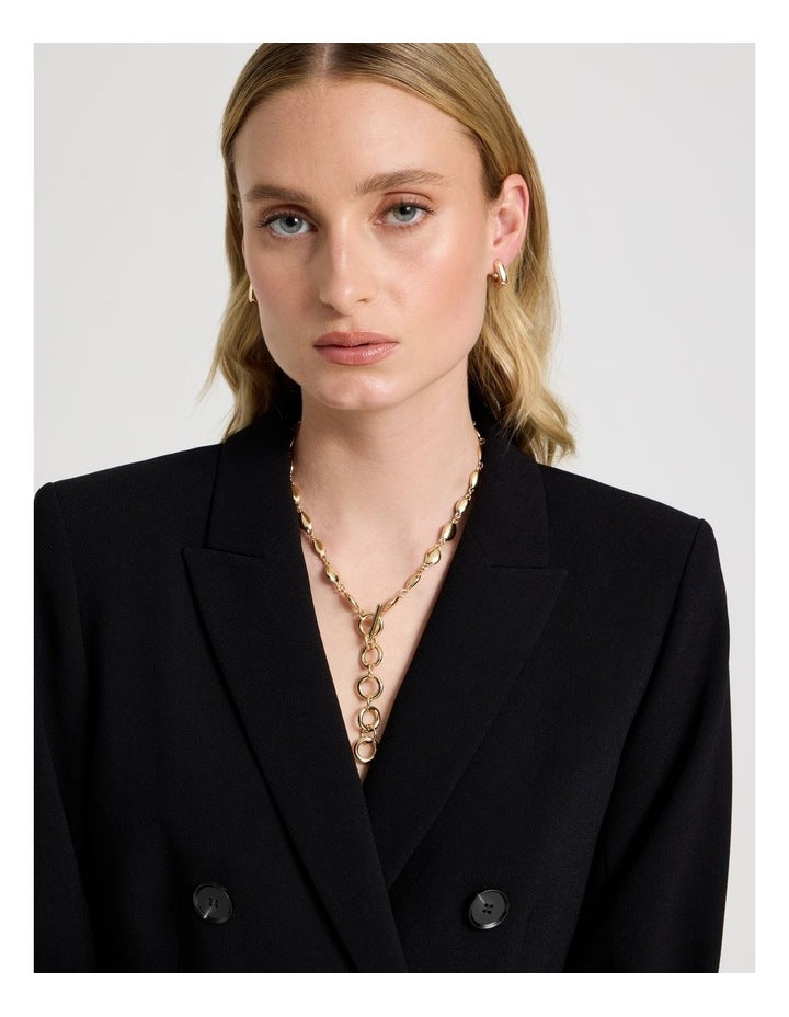 Drop Necklace in Gold
