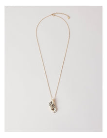 Gold Nugget Pendant in Gold