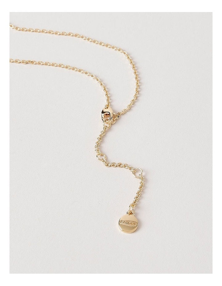 Gold Nugget Pendant in Gold