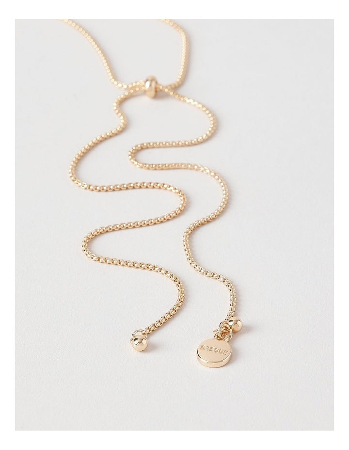 Drop Pendant in Gold