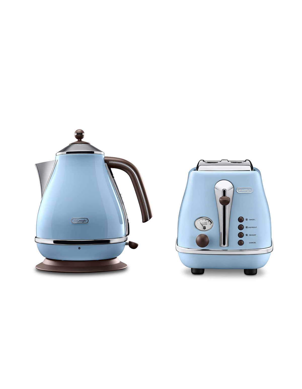 Icona Vintage 2 Slice Toaster & Kettle Breakfast Pack