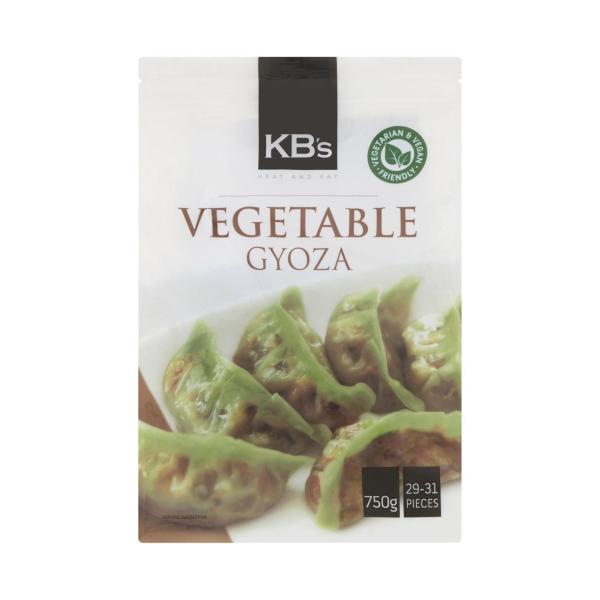 KB'S VEGETABLE GYOZA 750G