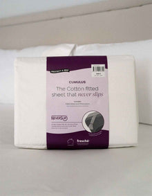 Cumulus Neverslip Queen Fitted Sheet Set