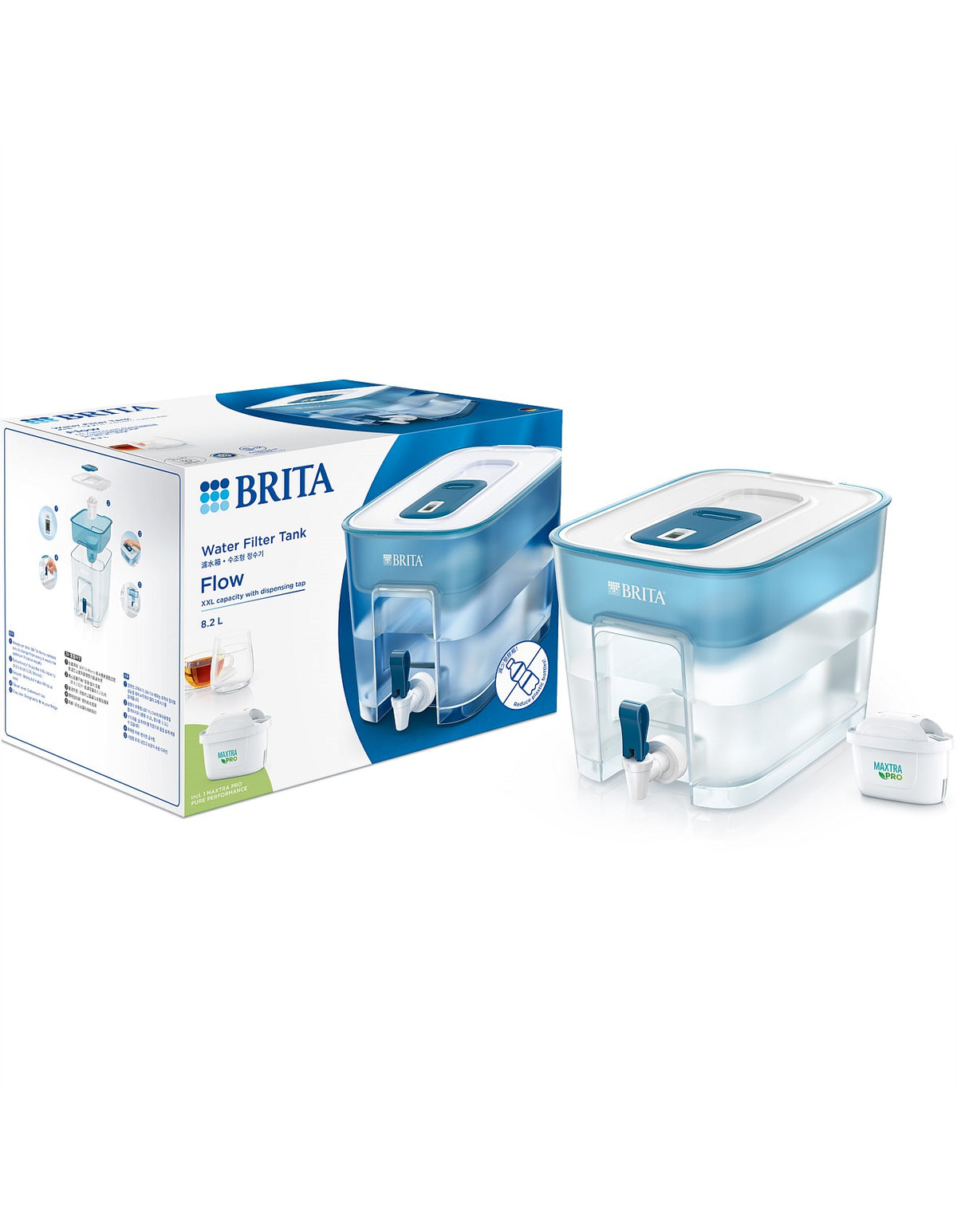 FLOW WATER FILTER CASK 8.2L W MAXTRA PRO FILTER
