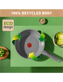 REVIVE INDUCTION CERAMIC WOK 28CM BIEGE
