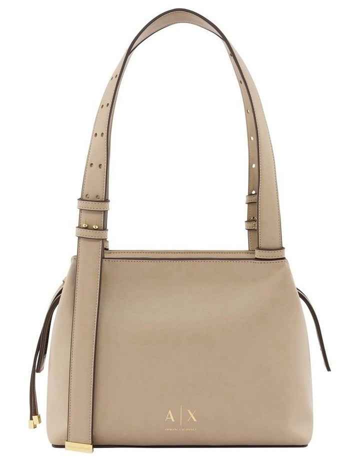 Alice Shopping Tote Bag in Sand