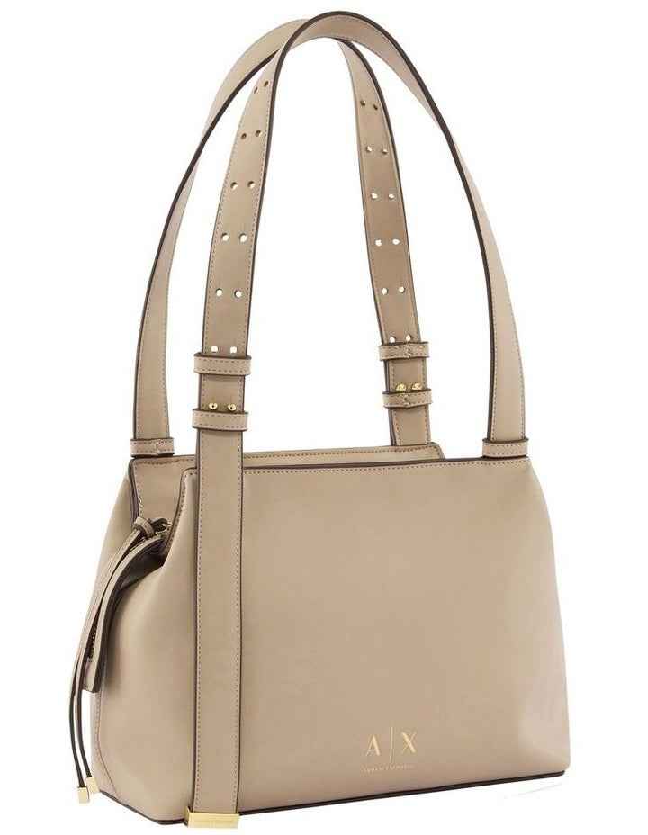 Alice Shopping Tote Bag in Sand