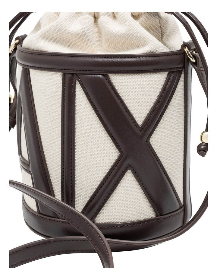 Marisol Bucket Bag in Natural/Dusk Shade