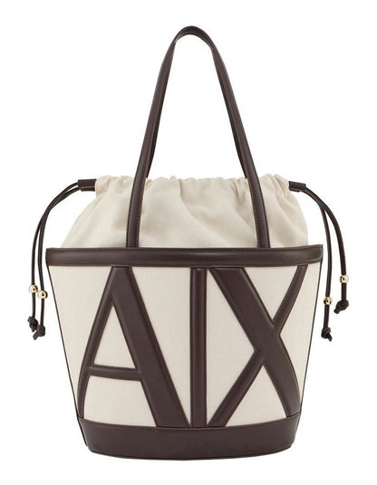 Marisol Shopping Tote Bag in Natural/Dusk Shade