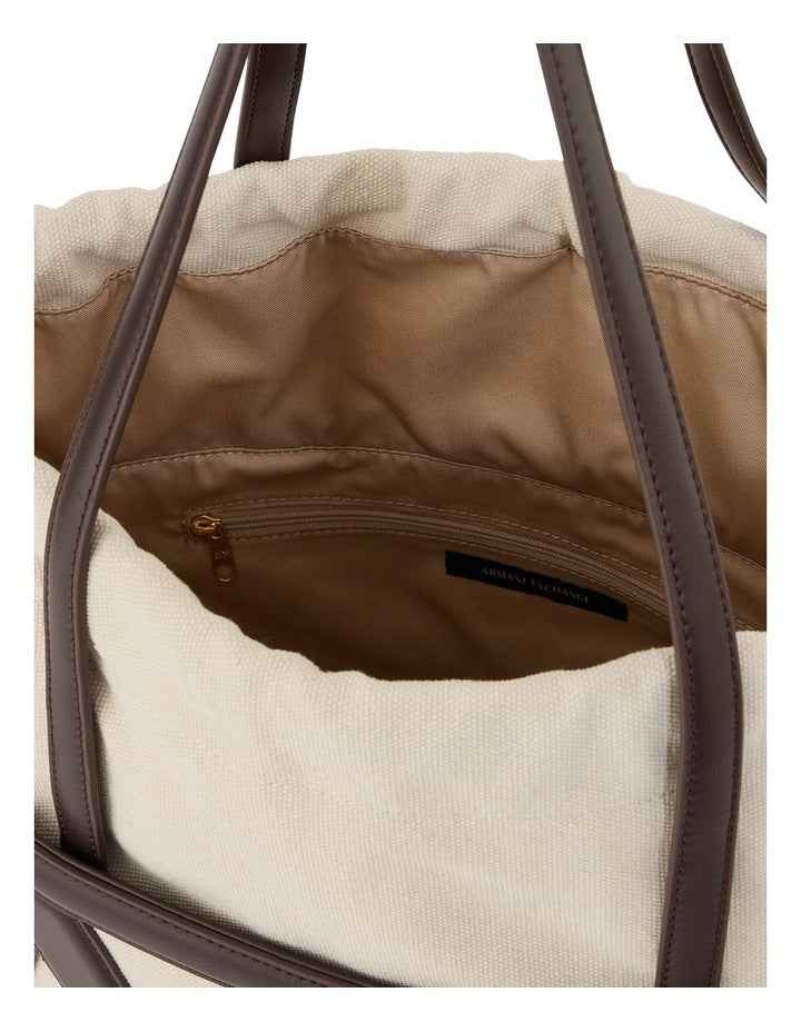 Marisol Shopping Tote Bag in Natural/Dusk Shade