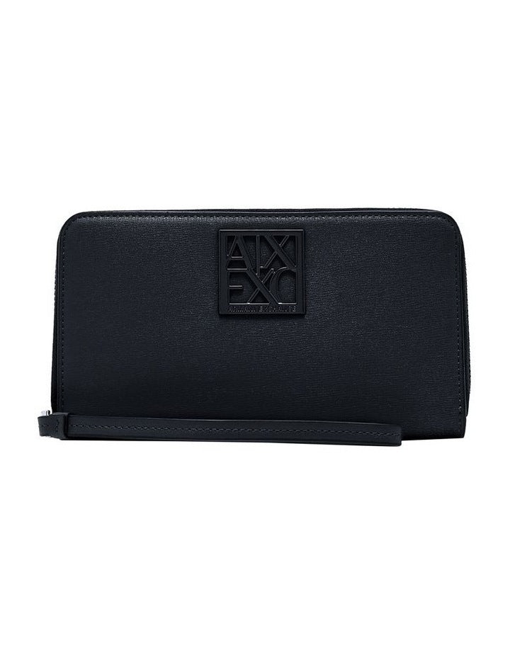Susy Zip Around Wallet in Black