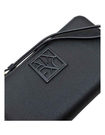 Black Zip Around Wallet