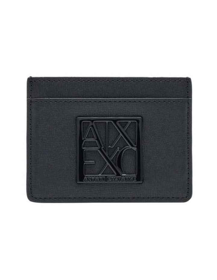 Black Leather Card Holder