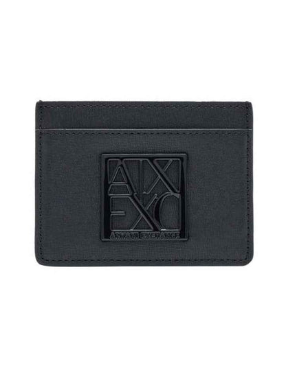 Black Leather Card Holder