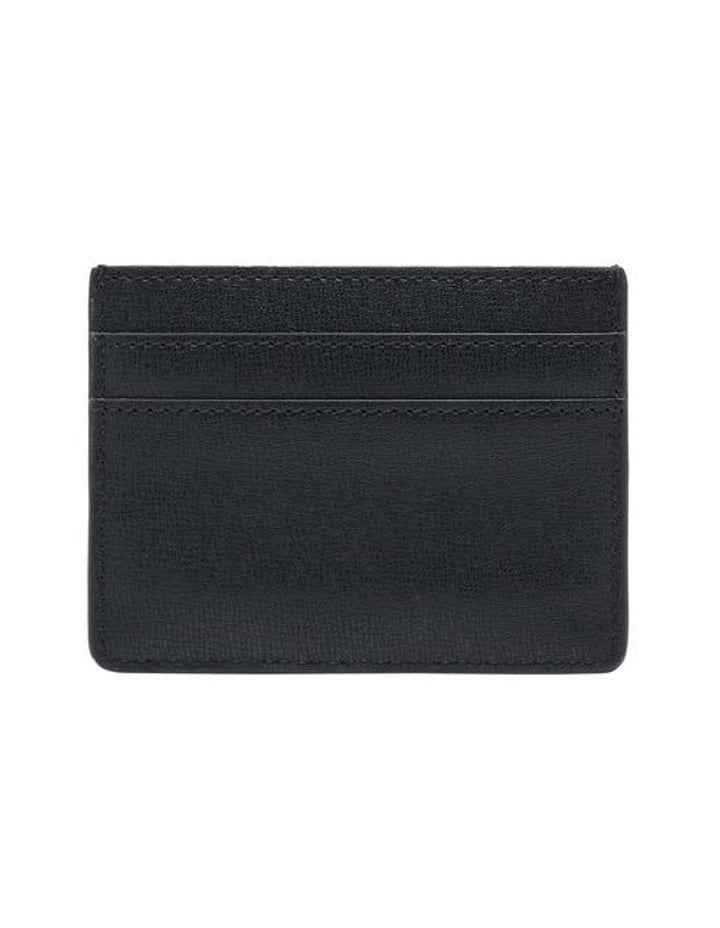 Black Leather Card Holder