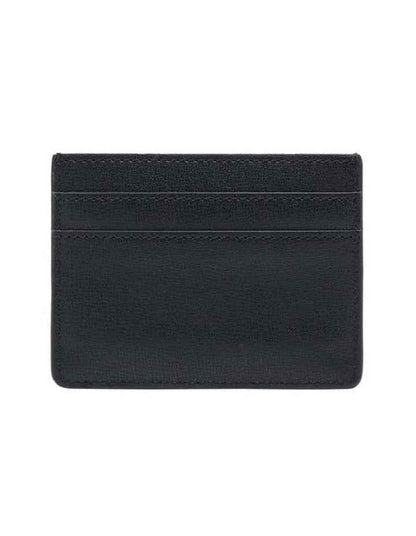 Black Leather Card Holder
