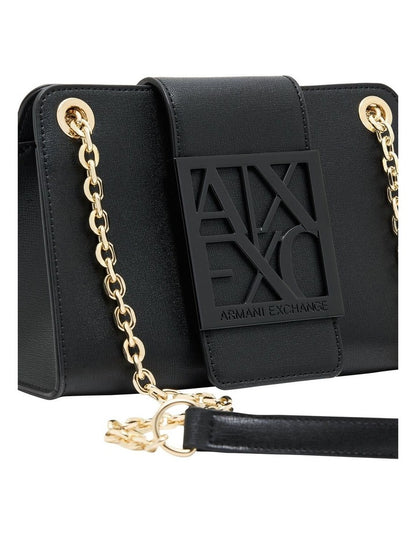Mini Crossbody Bag - Black Leather