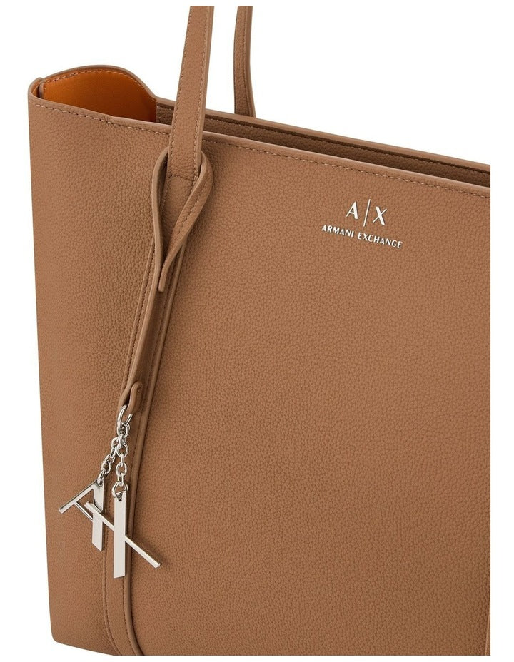 Silvye Shopping Tote Bag in Mineral/Ramie