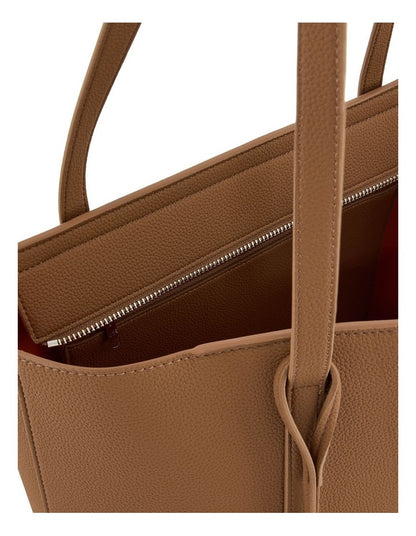 Silvye Shopping Tote Bag in Mineral/Ramie