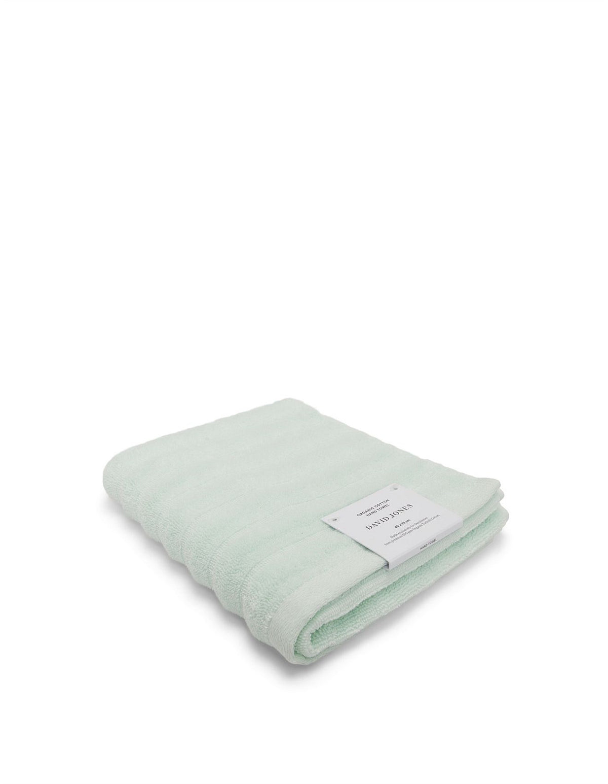 Hepburn Luxe Organic Turkish Cotton 40cm x 70cm Hand Towel Seafoam