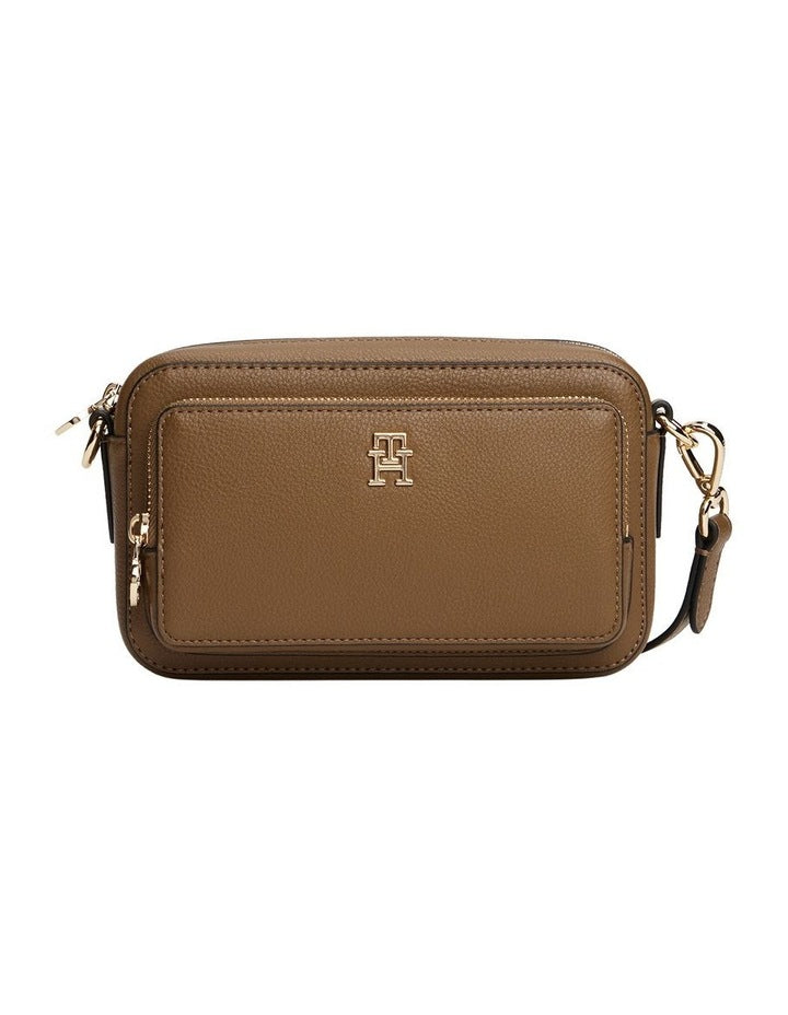 Icon Camera Crossbody Bag in Brown
