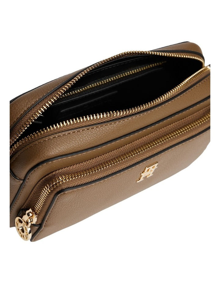 Icon Camera Crossbody Bag in Brown