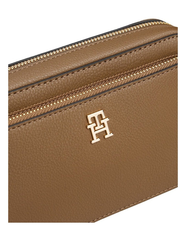 Icon Camera Crossbody Bag in Brown