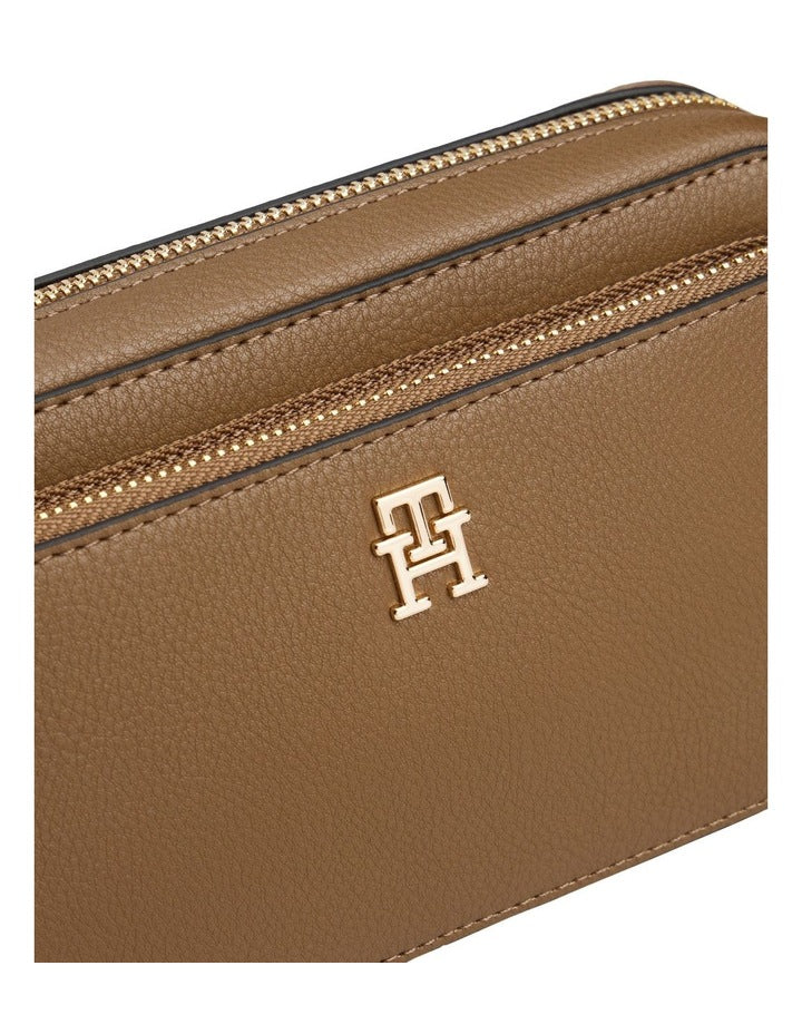 Icon Camera Crossbody Bag in Brown