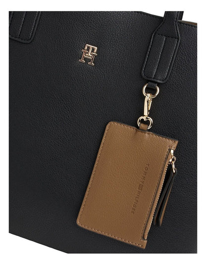 Icon Satchel Bag in Black