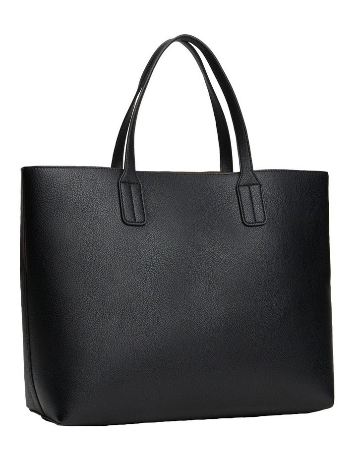Icon Satchel Bag in Black