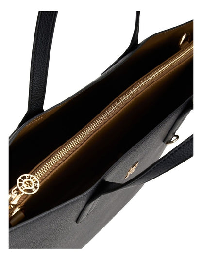 Icon Satchel Bag in Black