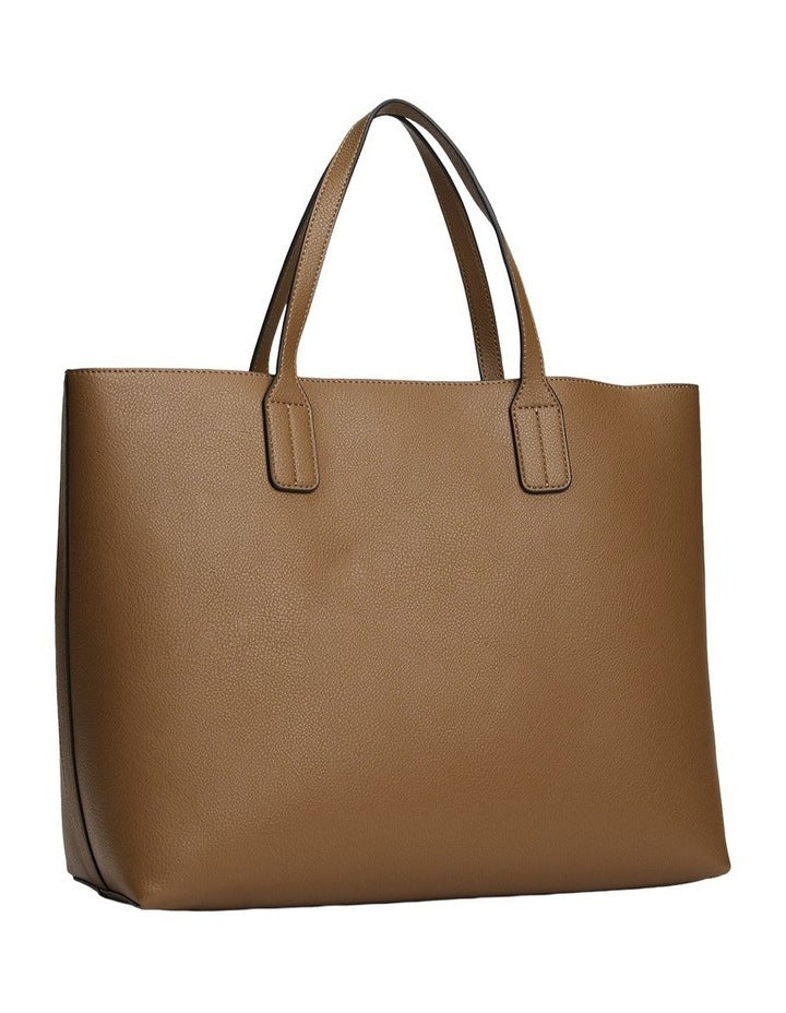 Icon Satchel Bag in Brown