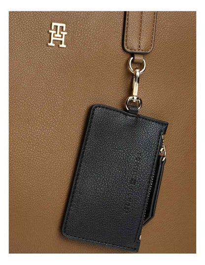 Icon Satchel Bag in Brown