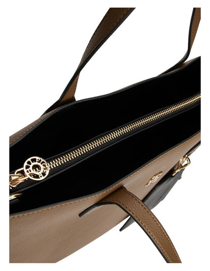 Icon Satchel Bag in Brown