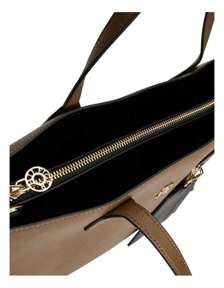 Icon Satchel Bag in Brown