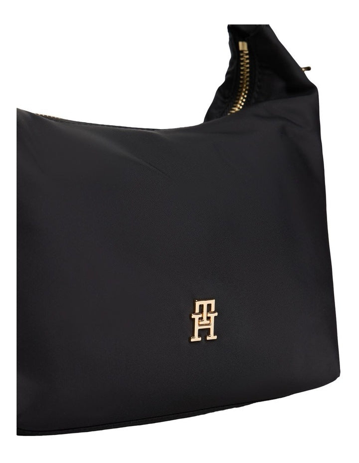 Go Nylon Crossover Shoulder Bag in Black
