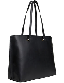 Solid Tote Bag in Black