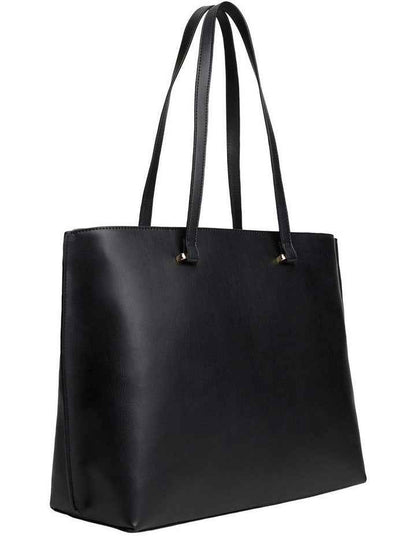 Solid Tote Bag in Black