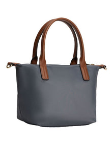 Popette Mini Tote Bag in Grey