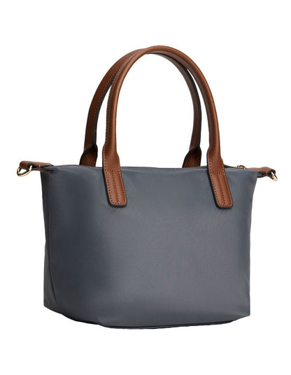 Popette Mini Tote Bag in Grey