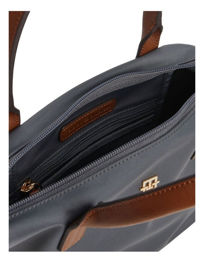Popette Mini Tote Bag in Grey